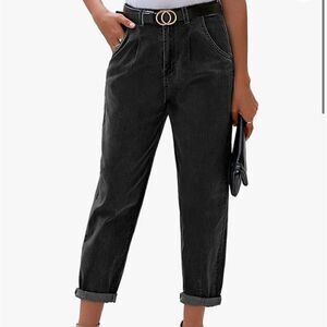 Luvamia High Waisted Mom Jeans Size L